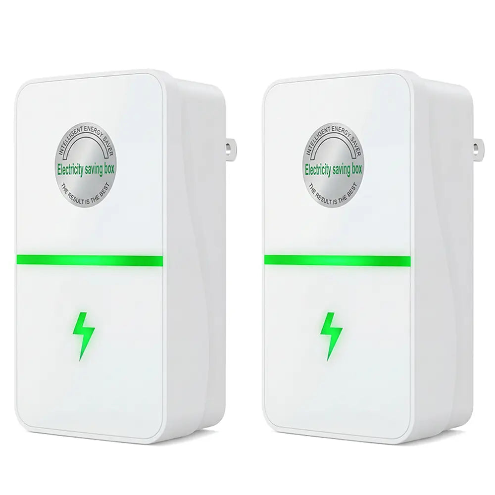 Plug-In Power Box with US Plug Updated Design, Compatible with 90–250V Input Range Multi Plug Outlet
