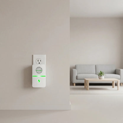 Plug-In Power Box with US Plug Updated Design, Compatible with 90–250V Input Range Multi Plug Outlet