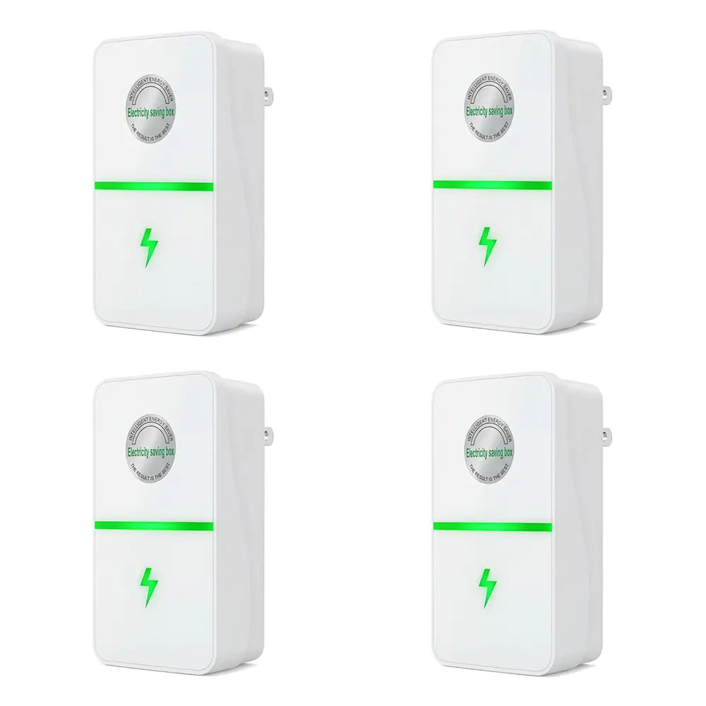 Plug-In Power Box with US Plug Updated Design, Compatible with 90–250V Input Range Multi Plug Outlet